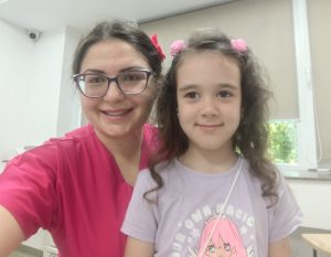 д-р Арсовска в детския кабинет